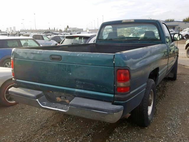 3B7KC26Z0WM225980 - 1998 DODGE RAM 2500 GREEN photo 4