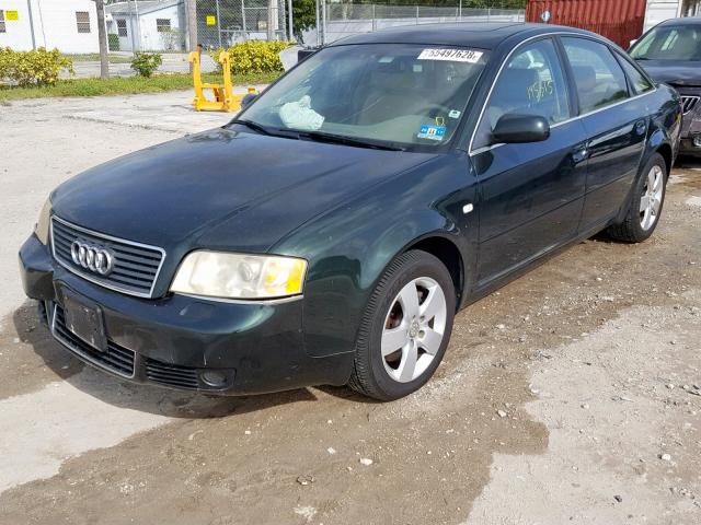 WAUJT64B73N011608 - 2003 AUDI A6 3 GREEN photo 2