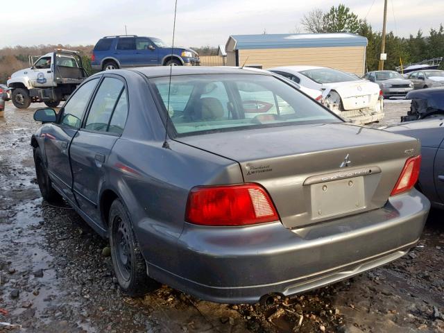 4A3AA36G83E131995 - 2003 MITSUBISHI GALANT DE GRAY photo 3