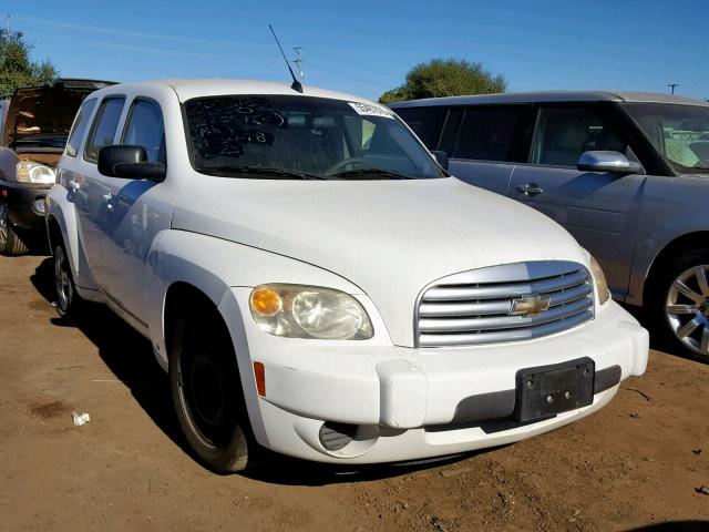 3GNCA13B49S632252 - 2009 CHEVROLET HHR LS WHITE photo 1