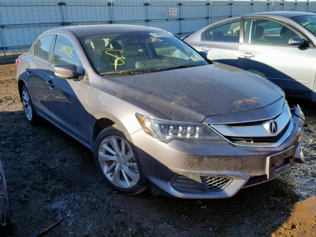 19UDE2F39HA013482 - 2017 ACURA ILX BASE GRAY photo 1