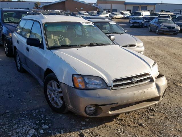 4S3BH665717608548 - 2001 SUBARU LEGACY OUT WHITE photo 1