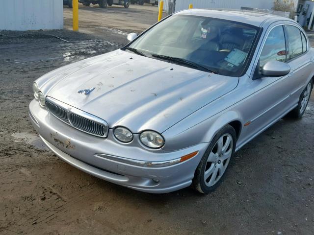 SAJEA51C74WD55800 - 2004 JAGUAR X-TYPE 3.0 SILVER photo 10