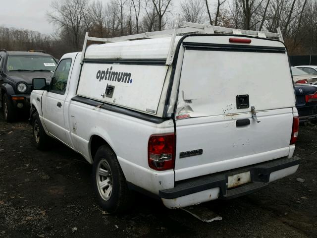 1FTYR10U57PA60620 - 2007 FORD RANGER WHITE photo 3