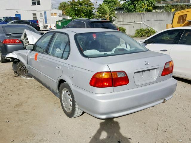 2HGEJ6615YH540247 - 2000 HONDA CIVIC BASE Gümüş foto 3