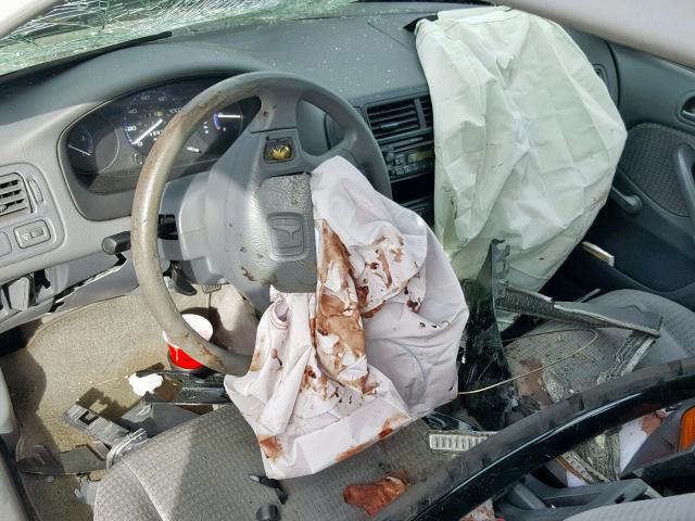 2HGEJ6615YH540247 - 2000 HONDA CIVIC BASE Gümüş foto 9