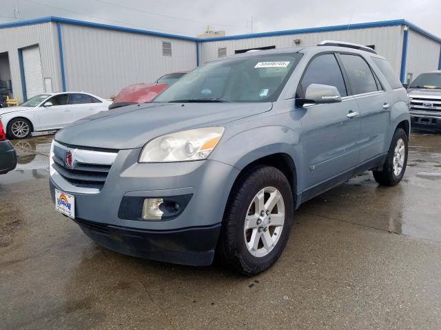 5GZER23727J139484 - 2007 SATURN OUTLOOK XR BLUE photo 2