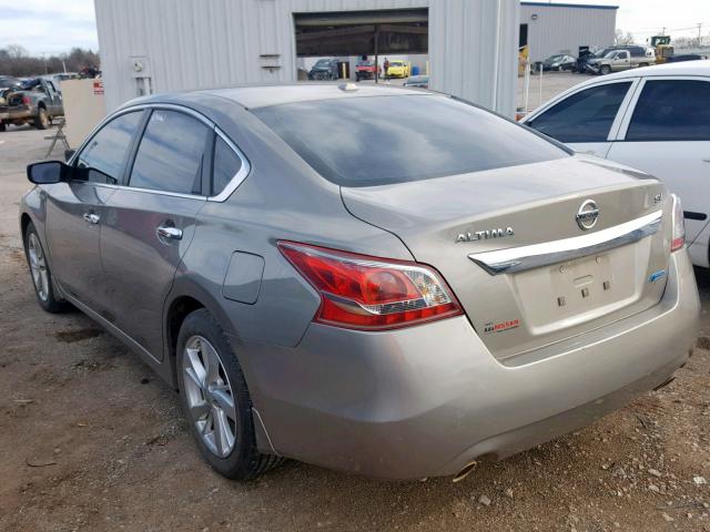 1N4AL3APXDN474450 - 2013 NISSAN ALTIMA SV TAN photo 3