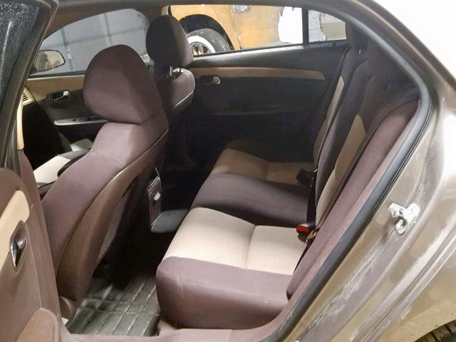 1G1ZB5E12BF164245 - 2011 CHEVROLET MALIBU LS თაფლისფერი ფოტო 6