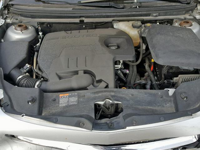 1G1ZC5EU0CF286773 - 2012 CHEVROLET MALIBU 1LT SILVER photo 7