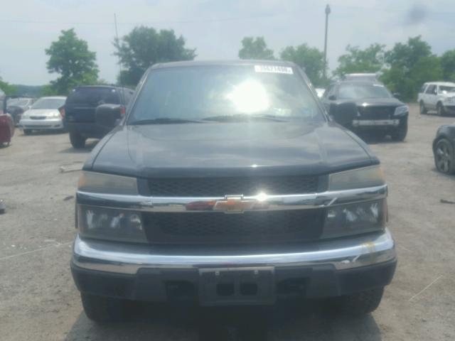 1GCDT198158244983 - 2005 CHEVROLET COLORADO BLACK photo 9