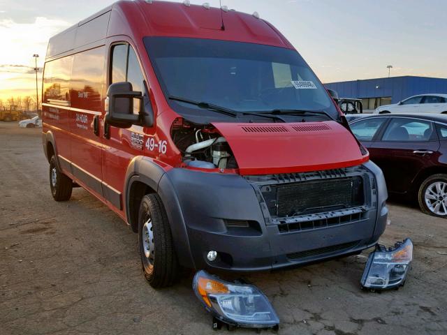 3C6TRVDGXGE108013 - 2016 RAM PROMASTER 红色 照片 1
