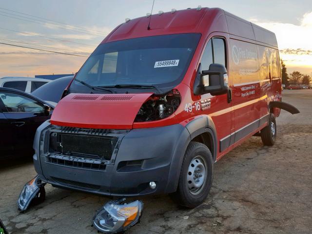 3C6TRVDGXGE108013 - 2016 RAM PROMASTER 红色 照片 2