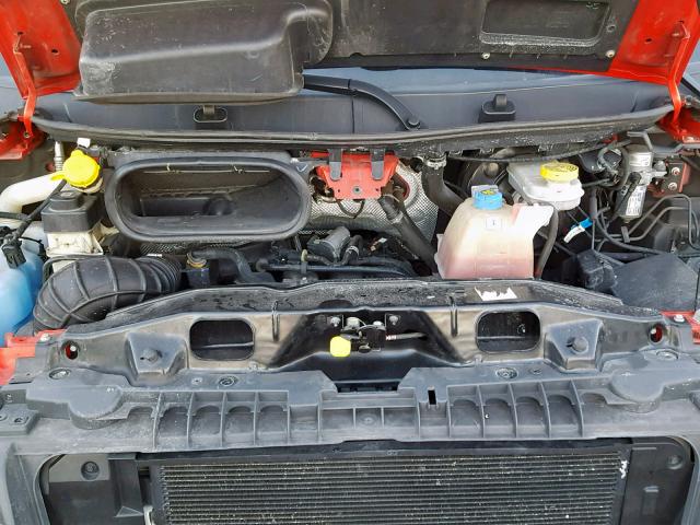 3C6TRVDGXGE108013 - 2016 RAM PROMASTER 红色 照片 7