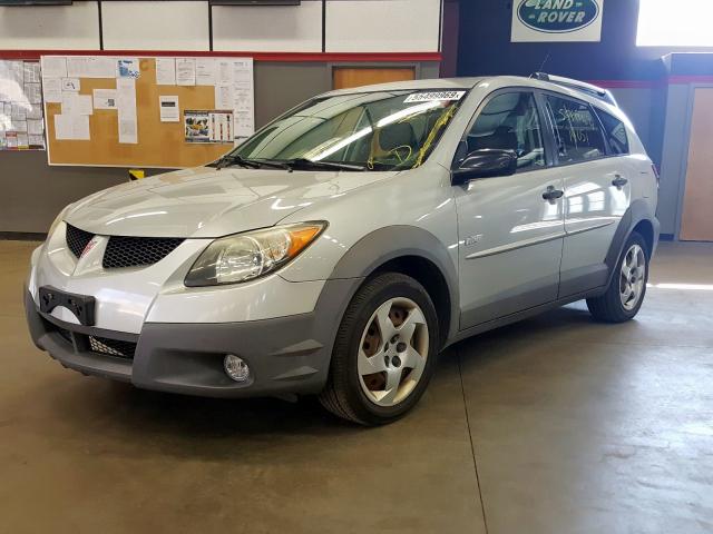 5Y2SL62813Z447233 - 2003 PONTIAC VIBE SILVER photo 2