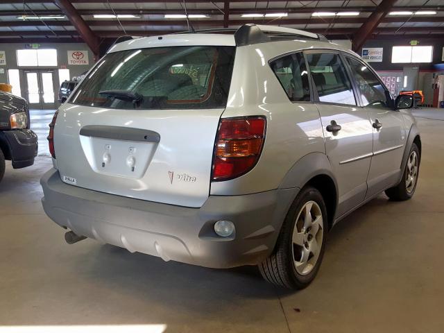 5Y2SL62813Z447233 - 2003 PONTIAC VIBE SILVER photo 4