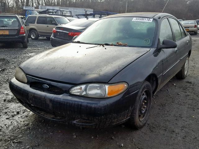 3FAFP13P3YR229150 - 2000 FORD ESCORT BLACK photo 2