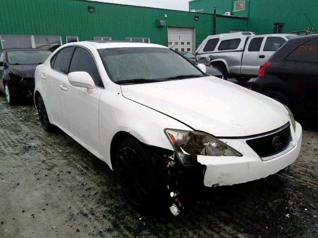 JTHCK262182025340 - 2008 LEXUS IS 250 WHITE photo 1