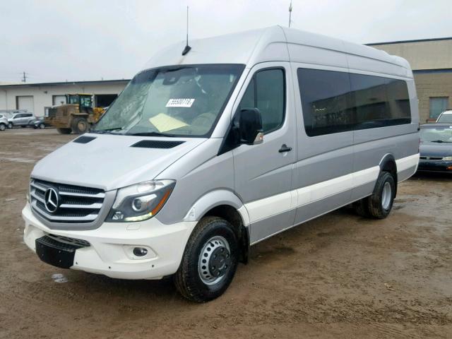 WDAPF4CD4JP610675 - 2018 MERCEDES-BENZ SPRINTER 3 SILVER photo 2