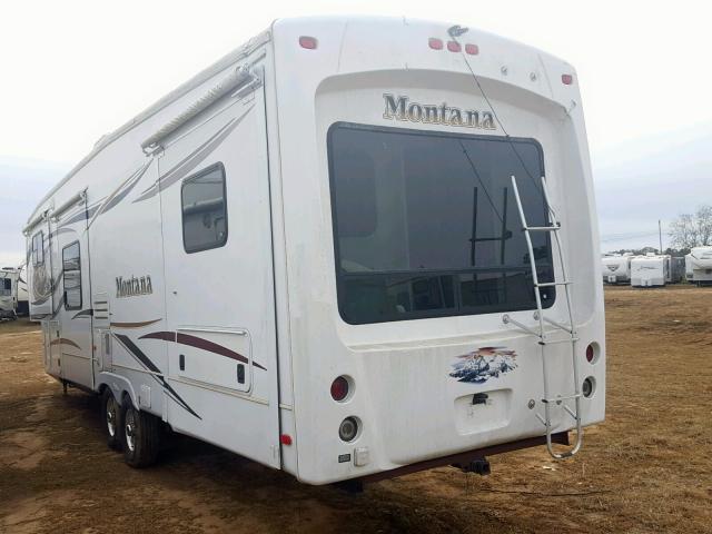 4YDF37521C4700320 - 2012 KEYSTONE MONTANA WHITE photo 3