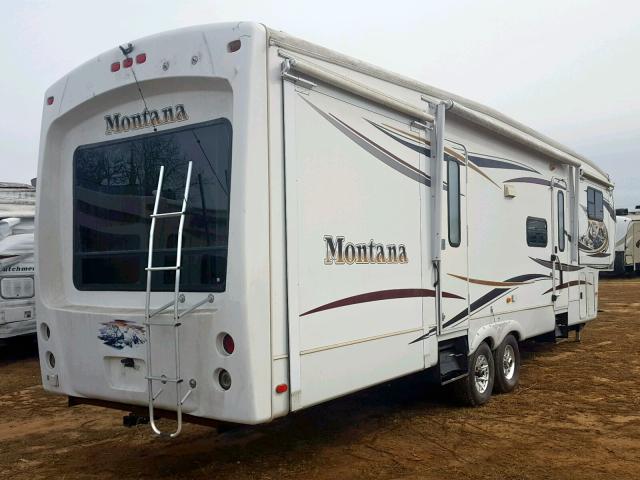 4YDF37521C4700320 - 2012 KEYSTONE MONTANA WHITE photo 4