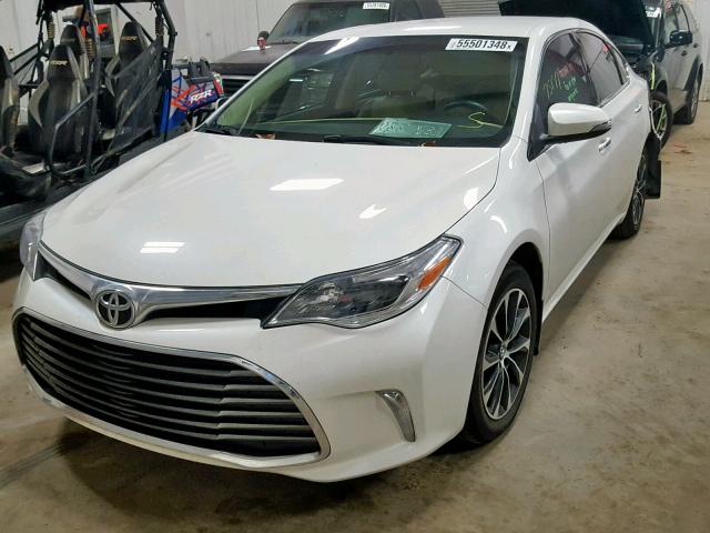 4T1BK1EB9GU194769 - 2016 TOYOTA AVALON XLE WHITE photo 2
