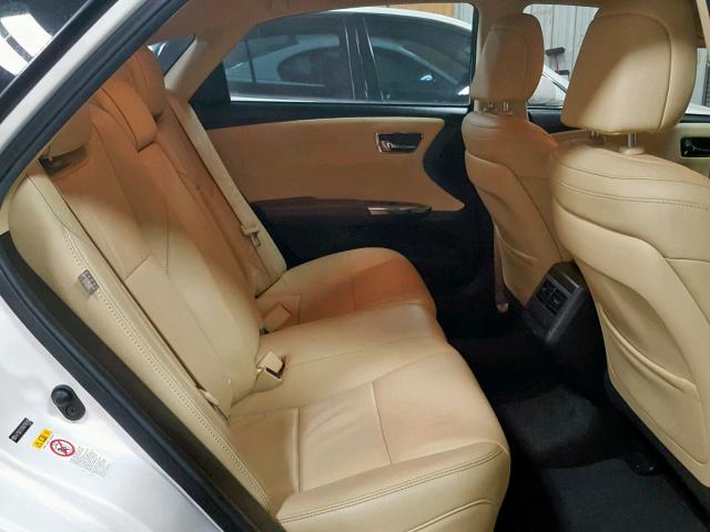 4T1BK1EB9GU194769 - 2016 TOYOTA AVALON XLE WHITE photo 6
