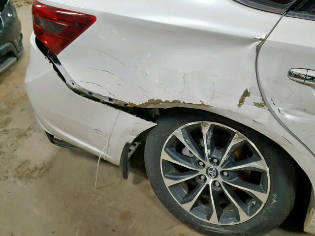 4T1BK1EB9GU194769 - 2016 TOYOTA AVALON XLE WHITE photo 9