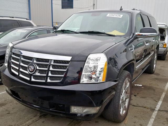 1GYFK66878R174122 - 2008 CADILLAC ESCALADE E BLACK photo 2