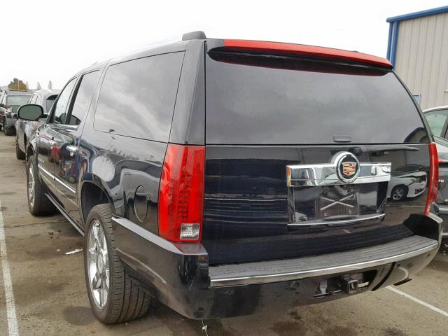 1GYFK66878R174122 - 2008 CADILLAC ESCALADE E BLACK photo 3