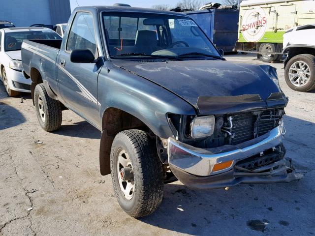 4TARN01P1RZ161031 - 1994 TOYOTA PICKUP 1/2 GREEN photo 1