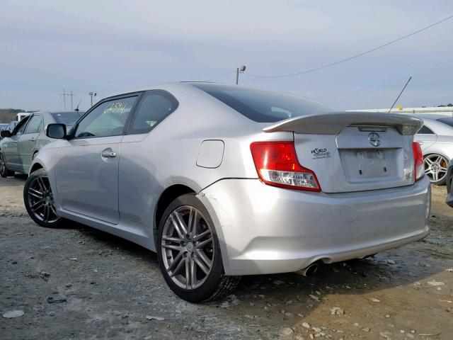 JTKJF5C79C3040226 - 2012 TOYOTA SCION TC ვერცხლისფერი ფოტო 3