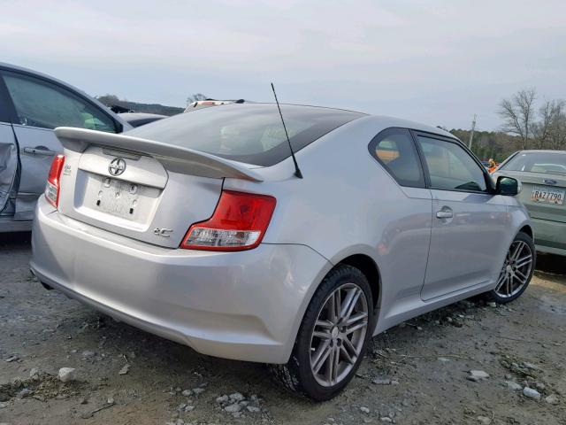 JTKJF5C79C3040226 - 2012 TOYOTA SCION TC ვერცხლისფერი ფოტო 4