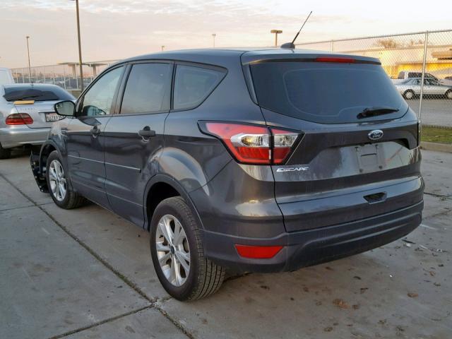 1FMCU0F78HUC35056 - 2017 FORD ESCAPE S GRAY photo 3