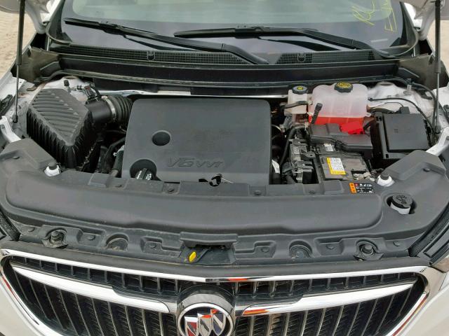 5GAEVAKW7KJ111433 - 2019 BUICK ENCLAVE ES WHITE photo 7