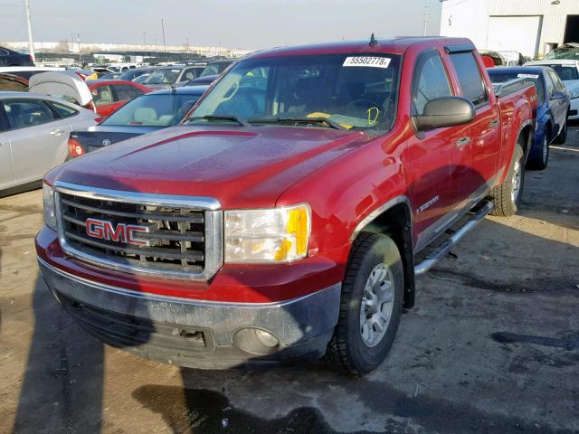 2GTEK13M271642268 - 2007 GMC NEW SIERRA MAROON photo 2