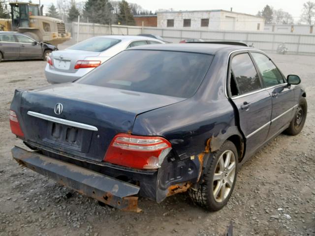 JH4KA9654XC004010 - 1999 ACURA 3.5RL BLUE photo 4