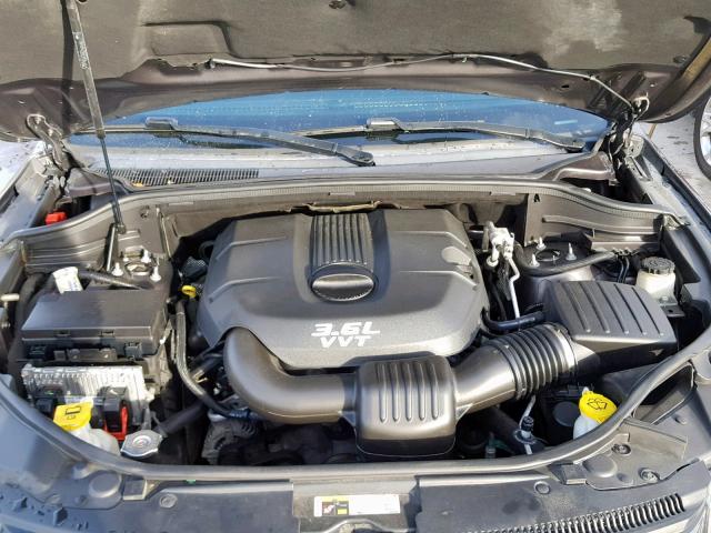 1C4RJEAG1EC136351 - 2014 JEEP GRAND CHER GRAY photo 7