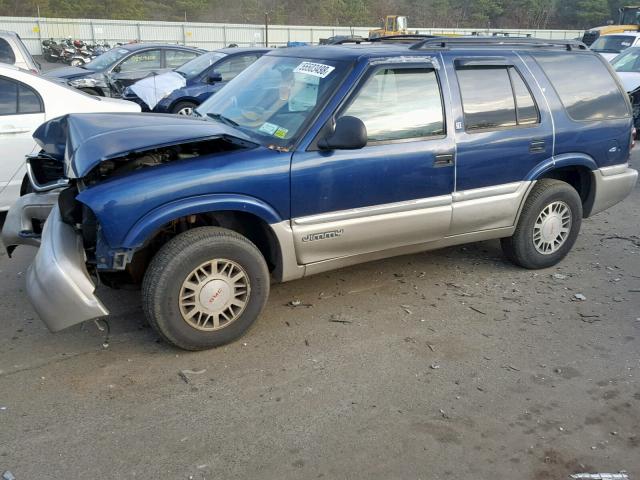 1GKDT13W8W2555889 - 1998 GMC JIMMY BLUE photo 2