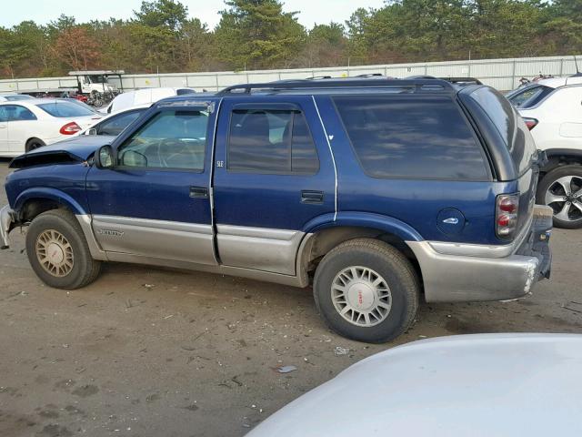 1GKDT13W8W2555889 - 1998 GMC JIMMY BLUE photo 3