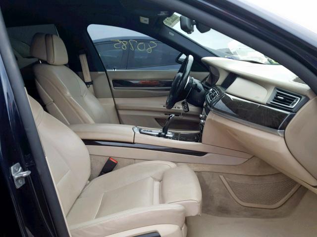 WBAYF8C50DD139807 - 2013 BMW 750LI XDRI BLACK photo 5