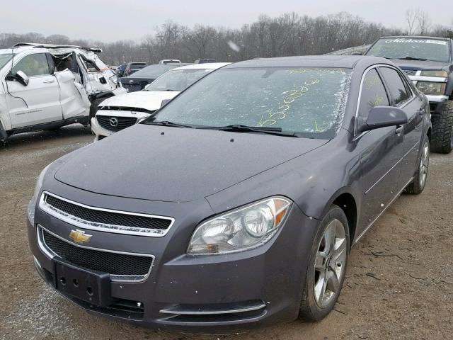 1G1ZC5EB9A4145952 - 2010 CHEVROLET MALIBU 1LT GRAY photo 2