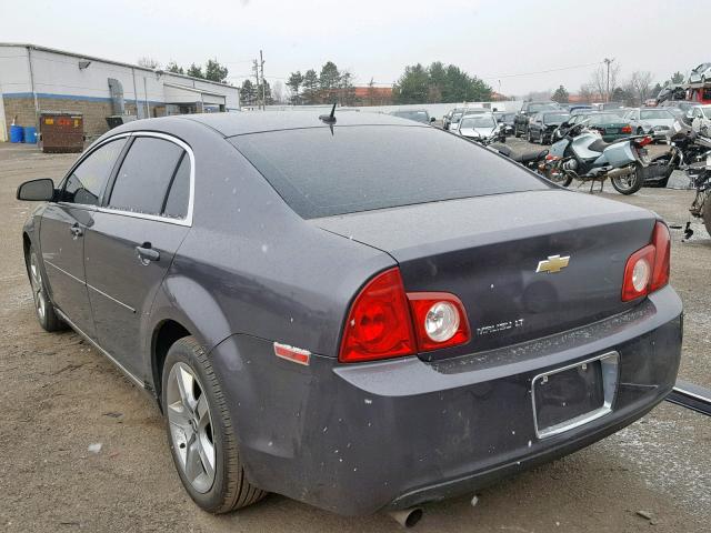 1G1ZC5EB9A4145952 - 2010 CHEVROLET MALIBU 1LT GRAY photo 3