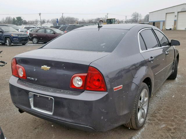 1G1ZC5EB9A4145952 - 2010 CHEVROLET MALIBU 1LT GRAY photo 4