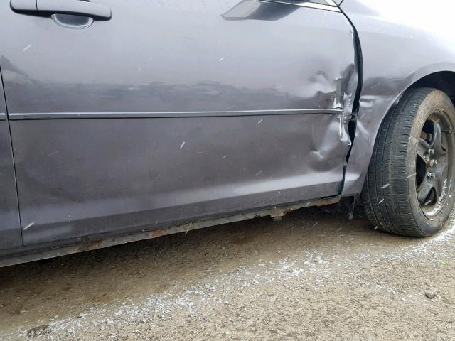 1G1ZC5EB9A4145952 - 2010 CHEVROLET MALIBU 1LT GRAY photo 9