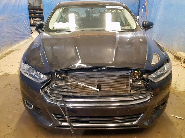 3FA6P0RU6FR283112 - 2015 FORD FUSION TIT BLACK photo 9