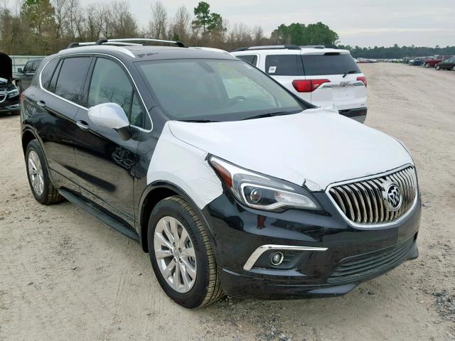 LRBFX2SA5JD002830 - 2018 BUICK ENVISION E BLACK photo 1