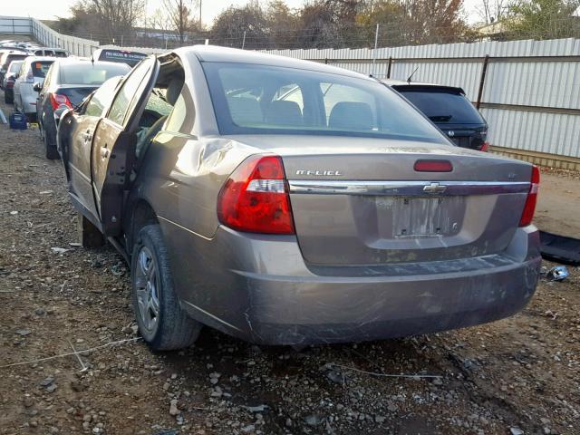 1G1ZS58FX8F123166 - 2008 CHEVROLET MALIBU LS 米色 照片 3