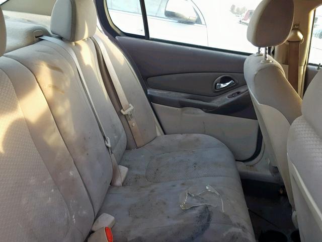 1G1ZS58FX8F123166 - 2008 CHEVROLET MALIBU LS 米色 照片 6