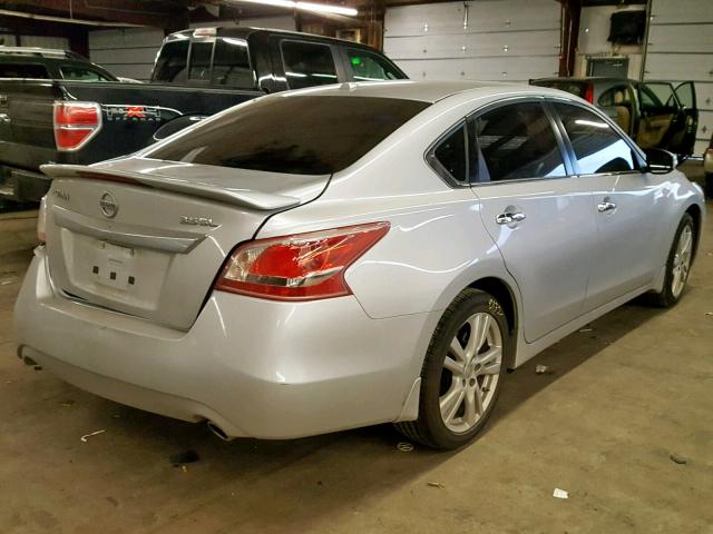 1N4BL3AP4DN485755 - 2013 NISSAN ALTIMA 3.5 SILVER photo 4